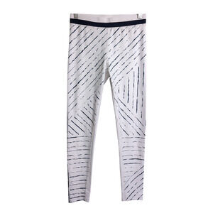 Allfenix Navy Blue White Leggings S